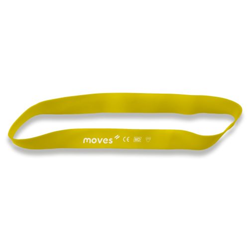 Moves Loop Verstärkungs-Gummiband-Schlaufe | schwach - gelb | 30 x 2,5 cm