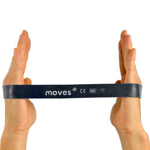 Moves Loop Verstärkungs-Gummischlaufe | spezielle Stärke - schwarz | 30 x 2,5 cm