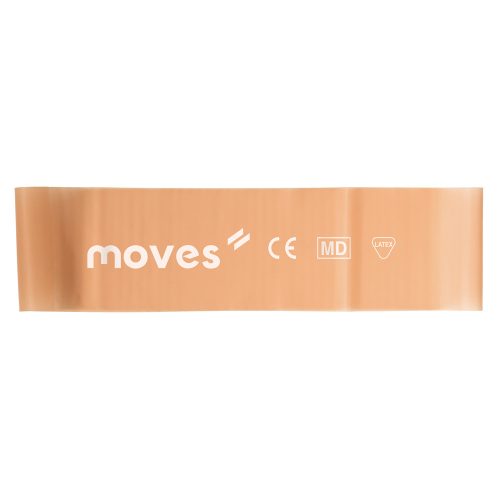 Moves Wide Loop breiter Gummischlaufenring | extra schwach - beige | 30 x 7,5 cm