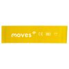 Moves Wide Loop breites Verstärkungs-Gummiband Schleife | schwach - gelb | 30 x 7,5 cm