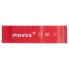 Moves Wide Loop breites Verstärkungs-Gummiband Schlaufe | mittel - rot | 30 x 7,5 cm
