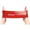 Moves Wide Loop breites Verstärkungs-Gummiband Schlaufe | mittel - rot | 30 x 7,5 cm