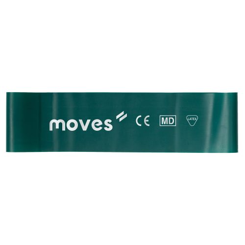 Moves Wide Loop breites Verstärkungsgummiband Schlaufe | stark - grün | 30 x 7,5 cm