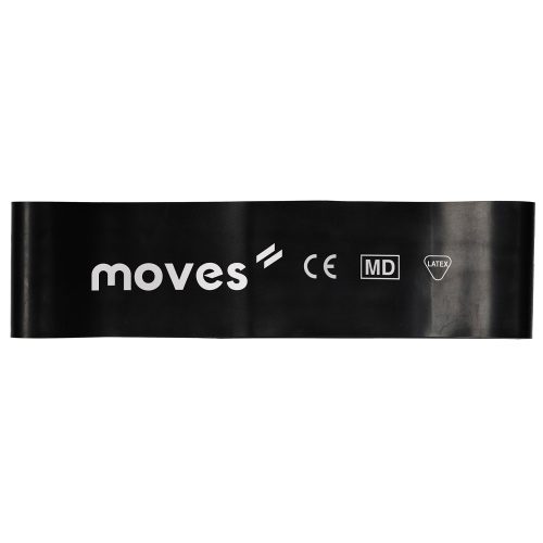 Moves Wide Loop breites Verstärkungs-Gummiband Schlaufe | spezial stark - schwarz | 30 x 7,5 cm