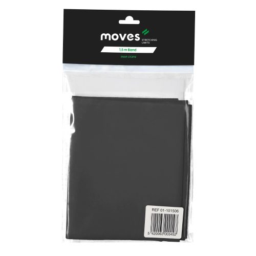 Moves Band Gummiband 1,5m | spezielles starkes - schwarz