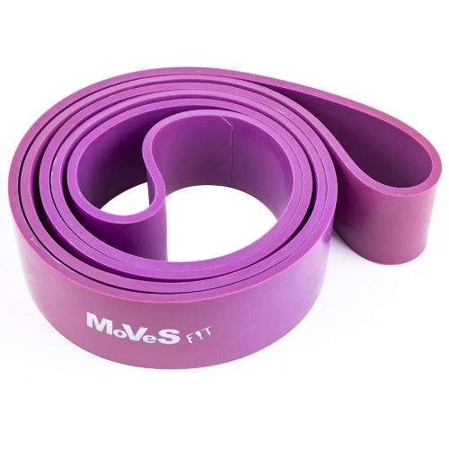 Moves FIT Superloop verstärkendes Gummiband Schlaufe | spezielle Stärke - Pflaume | 22,4-57,5kg