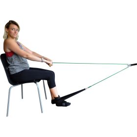   Bewegt Knierollenset | Türhaken | Holzgriff | Knöchelriemen