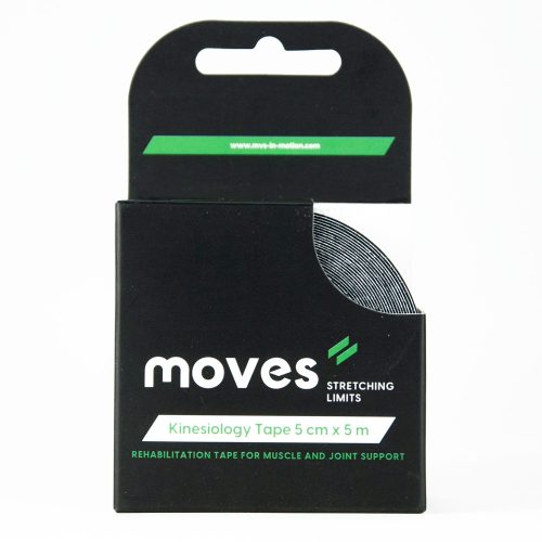 Moves Kinesiology Tape 5cm x 5m | schwarz