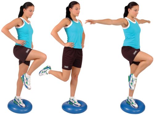 Balance Trainer - Aufblasbares Gleichgewichts-Trainingskissen