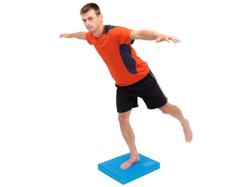 Balance Pad Gleichgewichtstraining Kissen | Rechteckig | Blau