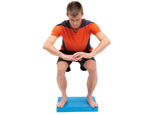 Balance Pad Pro Gleichgewichtstraining Kissen | Rechteckig | Blau