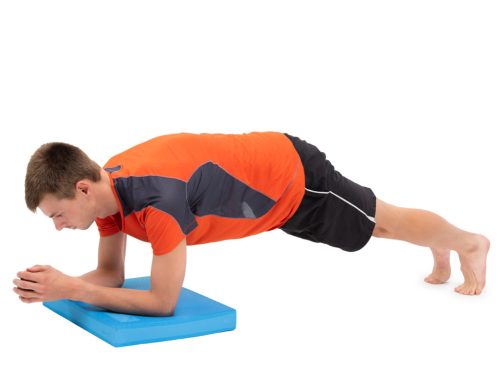 Balance Pad Pro Gleichgewichtstraining Kissen | Rechteckig | Blau