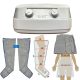 Power Q-1000 Plus Lymphdrainage gerät Set - L Beinmanschetten Paar und Hosenmanschetten