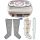 Power Q-2200 Lymphdrainage gerät Set - Fußbehandlungssatz Größe L
