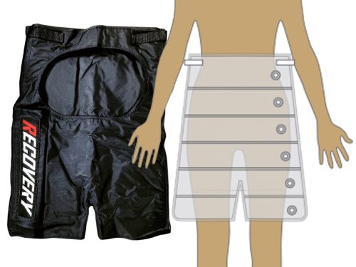 Hosenmanschette Unisize 6-Luftkammer Power Recovery