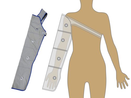 Armmanschette in Größe M 4-Luftkammer PQ-1000