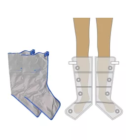   Halblanges Beinmanschetten-Set für 4-Luftkammergeräte PQ-1000