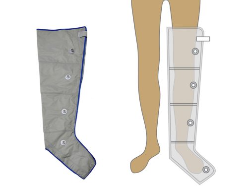 Beinmanschette in Größe L 4-Luftkammer PQ-1000