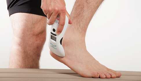 Softlaser zur Behandlung von Fersenschmerzen – Fersensporn, Plantarfasziitis