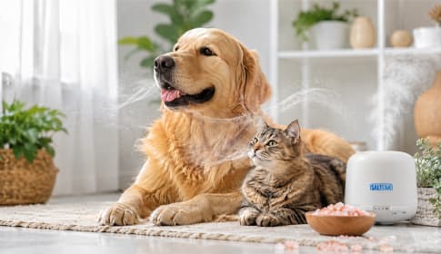 Salztherapie für Haustiere – Atemwegsprobleme bei Hunden und Katzen