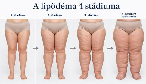 Lipoödem-Stadien
