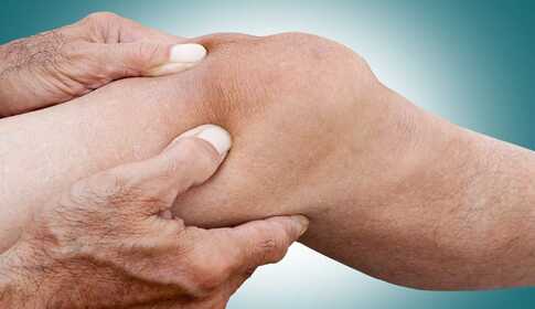 Stabilisierung des Kniegelenks mit Muskelstimulation
